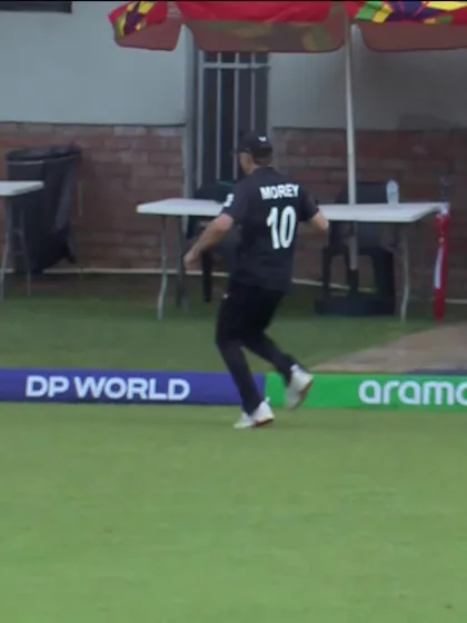 Nitish Sudini with a Four vs. New Zealand