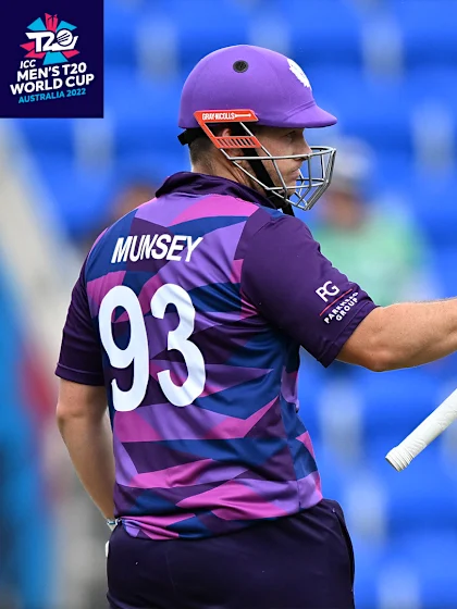 Logo of Munsey thwarts West Indies with heroic half-century | T20WC 2022