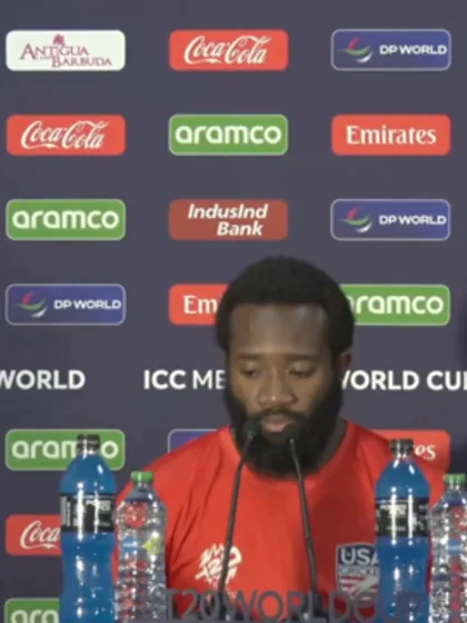 Aaron Jones (USA player) pre-match Press Conference - 18th June 2024