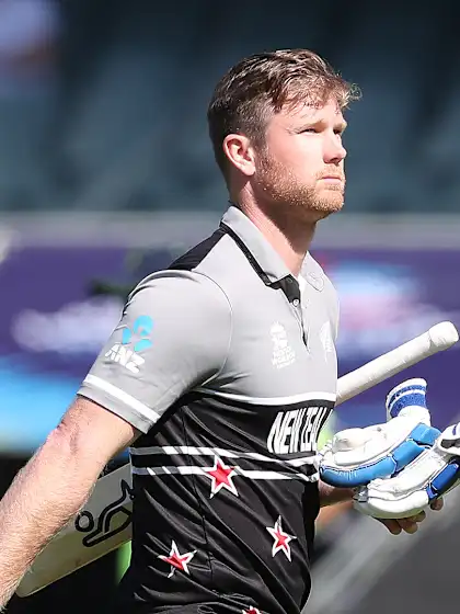 Logo of Golden duck! James Neesham beaten by Josh LIttle swing | T20WC 2022