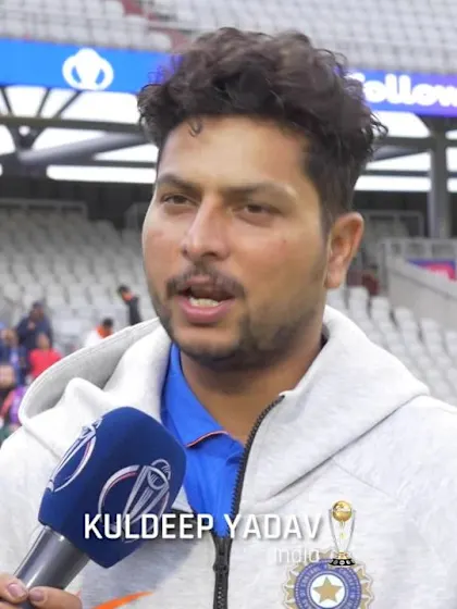 Logo of CWC19: IND v PAK - Kuldeep Yadav on 'perfect ball' to dismiss Babar Azam