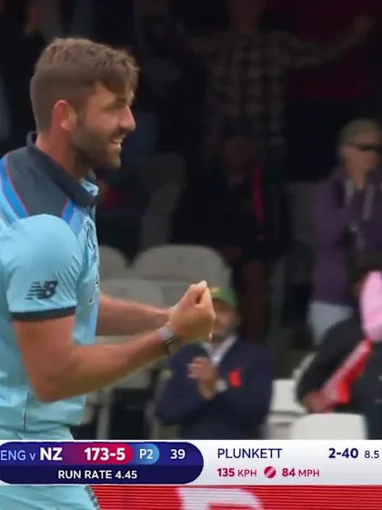Logo of CWC19 Final: NZ v ENG – Neesham departs as Plunkett gets his third
