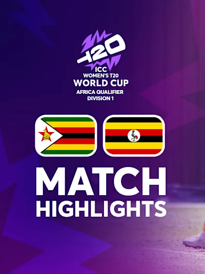 Zimbabwe v Uganda | Match Highlights | ICC Women's T20WC Africa Qualifier Division 1