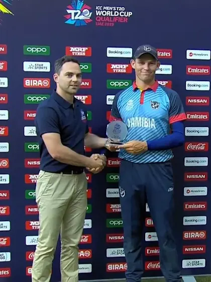 T20WCQ: NAM v KEN – Erasmus named Player of the Match