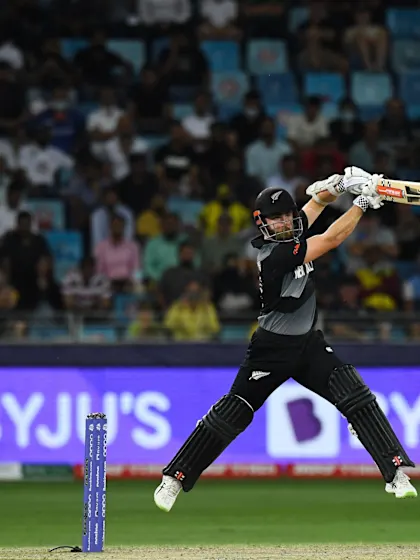 New Zealand skipper smashes Starc for 22 in an over
