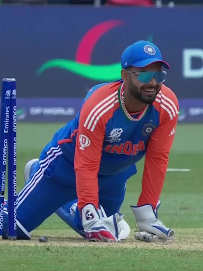 Logo of Ben White - Wicket - India vs Ireland