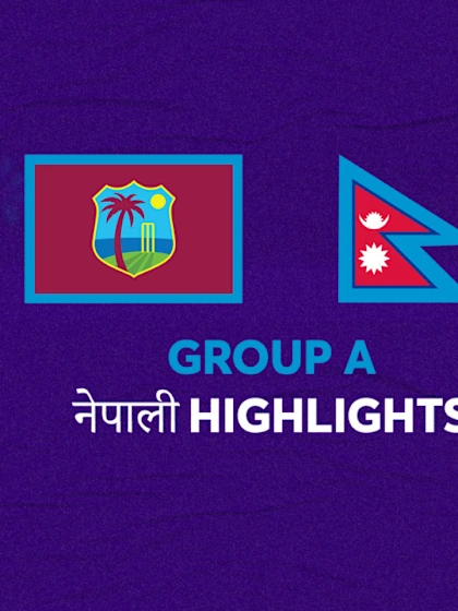 Spirited Nepal fall short against West Indies - Nepali Highlights | CWC23 Qualifier