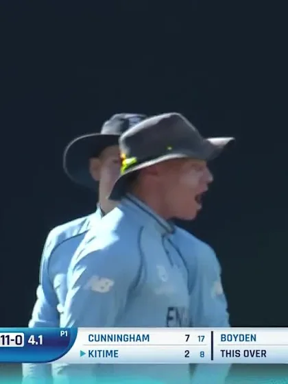 Josh Boyden with the first breakthrough | ENG v SA | ICC U19 Men’s CWC 2022