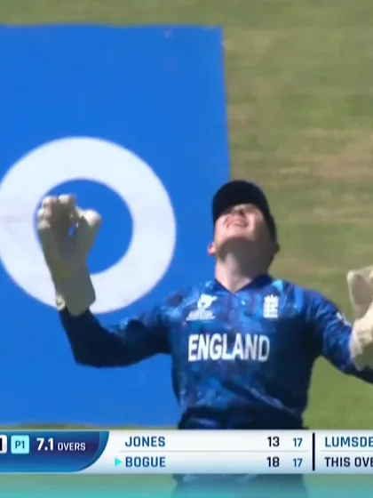 Hugo Bogue - Wicket - New Zealand vs England