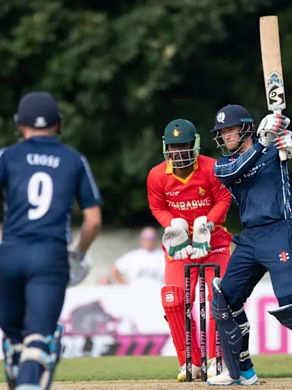 Berrington, Sharif shine as Scotland seal a thriller