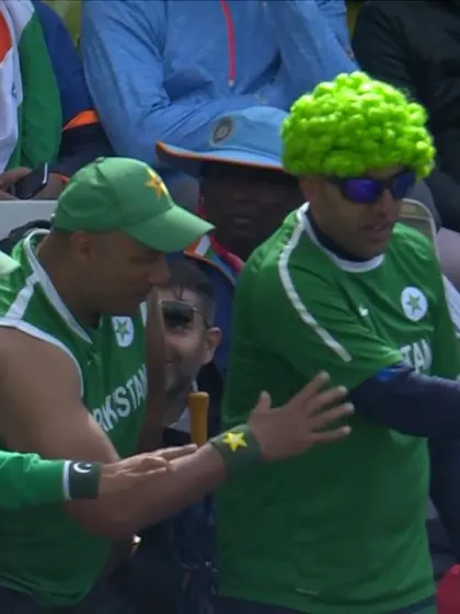 CWC19: IND v PAK - The Pakistan fans are enjoying some boundaries
