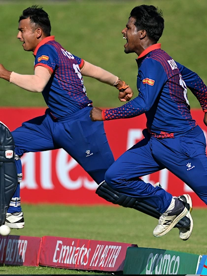 Emotions run high as Nepal clinch thrilling triumph | U19 CWC 2024