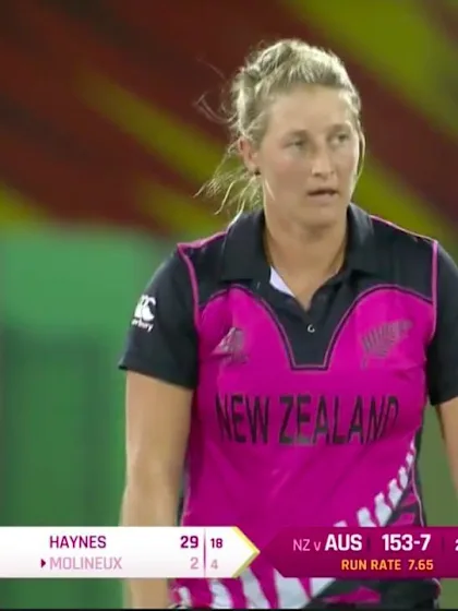 Logo of AUS v NZ: Devine gets Molineux with the final ball of the innings
