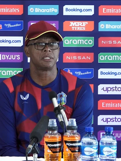 16 February - Cape Town - West Indies Coach Courtney Walsh pre-match press conference