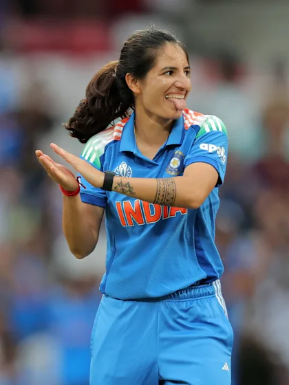 Renuka Singh Thakur breaks the deadlock for India | CWC25