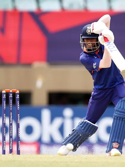 Captain’s knock from Yash Dhull | IND v SA | ICC U19 Men’s CWC 2022