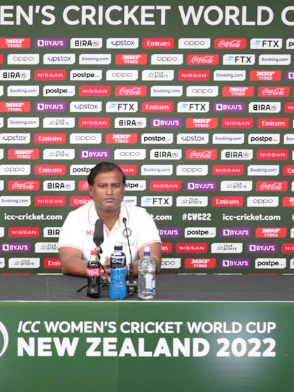 11 March - Hamilton - India coach Ramesh Powar pre-match press conference