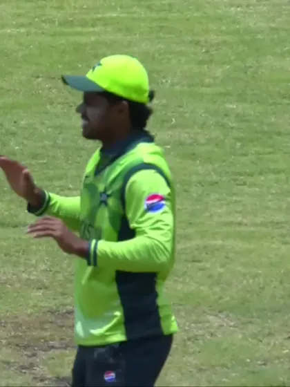 Nathaniel Hlabangana - Wicket - Zimbabwe vs Pakistan