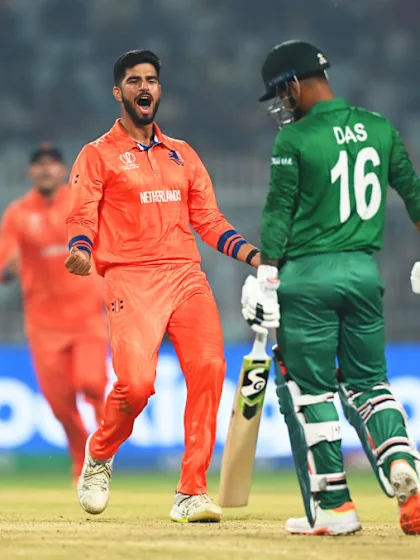 Netherlands bowlers turn the screw to beat Bangladesh