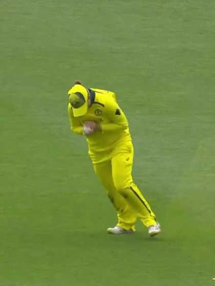 WICKET: Ahmed caught slogging at a wide one