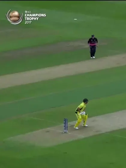 FIFTY: Aaron Finch brings up his half-century for Australia