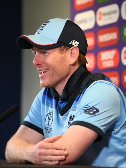 Morgan tells his England players to embrace being in World Cup final