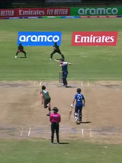 Ben Dawkins with a Four vs. Bangladesh