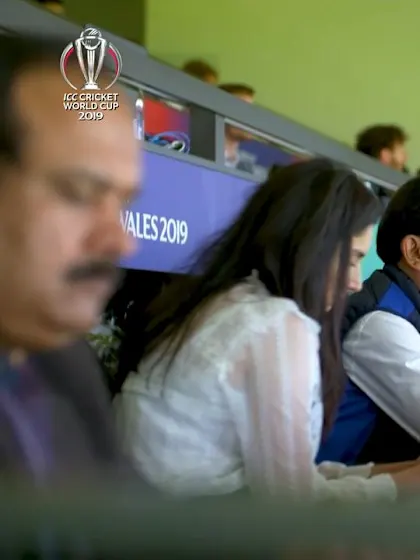 CWC19: IND v PAK - The press box is busy today!
