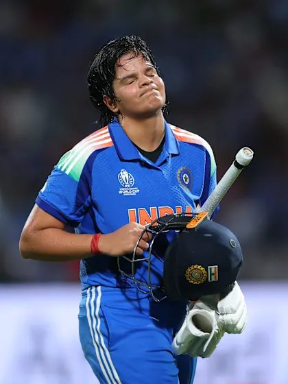 Shafali's blazing knock comes to an end | CWC25