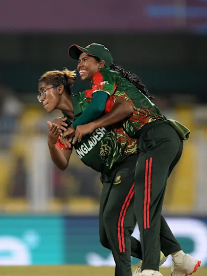 Fahima Khatun picks two in an over | CWC25