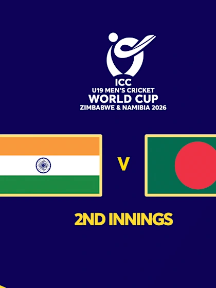 U19: India v Bangladesh (2nd Innings)