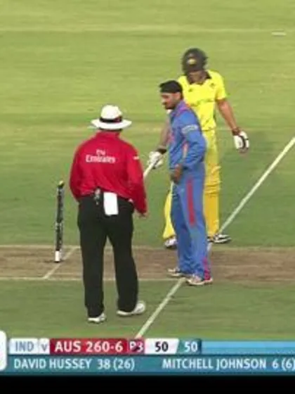 India beat Australia in the 2011 World Cup Quarter Final!