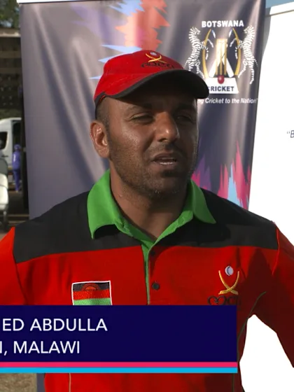 Post-match interview with Malawi captain Mohamed Abdulla after victory over Lesotho
