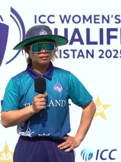 Naruemol Chaiwai Post-Match interview | WCWCQ 2025 | 13th April 2025