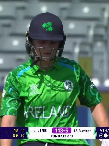 Gaby Lewis - Wicket - Sri Lanka vs Ireland