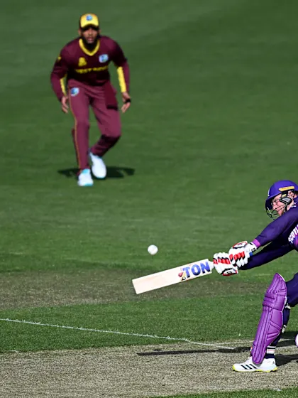 Logo of Wicket - Richie Berrington - West Indies v Scotland - ICC T20WC 2022