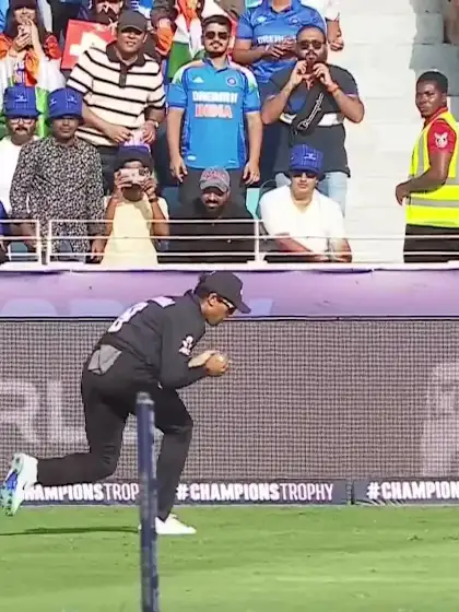 Logo of Hardik Pandya - Wicket vs New Zealand
