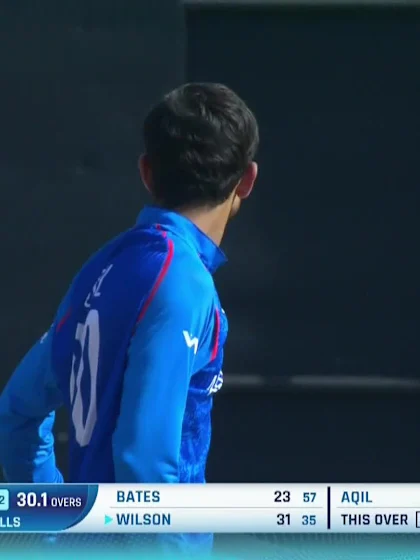 Reuben Wilson - Wicket - Afghanistan vs Ireland