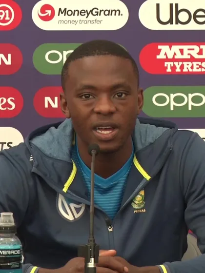 9 June - Southampton - South Africa player Kagiso Rabada pre-match press conference