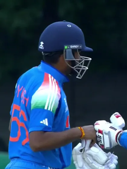 Vaibhav Sooryavanshi with a Spectacular Six vs. England