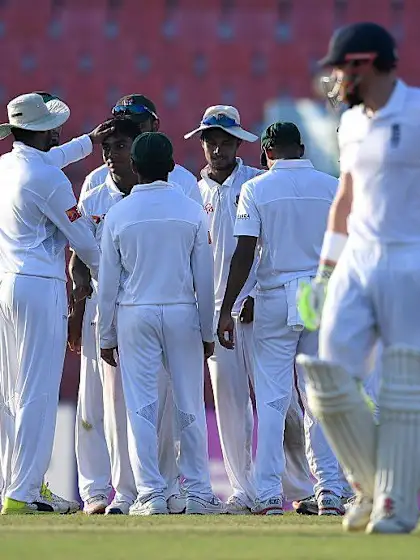 Mehedi five-for on debut headlines seesaw first day