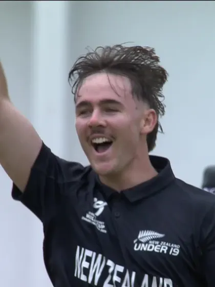 Amogh Arepally - Wicket - New Zealand vs USA