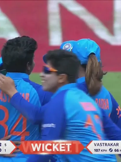 Logo of Wicket-Hayley-Matthews-West-Indies-Women v India-Women ICC T20WC 2023