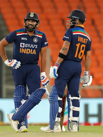 Kohli, Rohit advance in MRF Tyres ICC Men's T20I Player Rankings