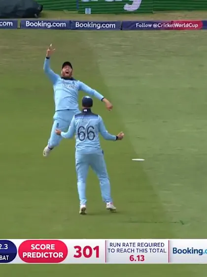 Logo of CWC19 SF: AUS v ENG - Warner edges to slip 