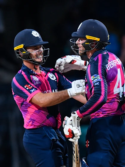 Scotland hold nerve against Namibia to ignite giant-killing dreams in Group B 