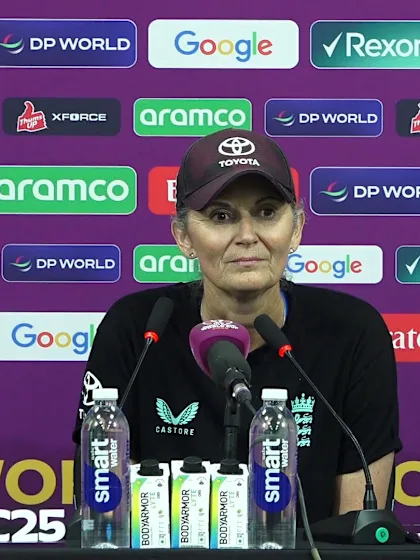 Charlotte Edwards | ICC WCW25 | England post-match press conference | 29 October '25