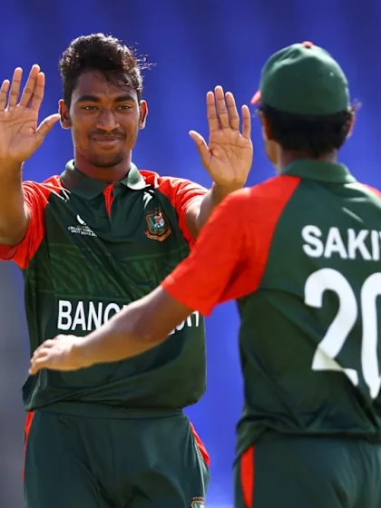 Ripon Mondol with a four-for | IND v BAN | ICC U19 Men’s CWC 2022