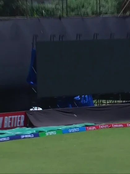 U Srivastava with a Four vs. Bangladesh