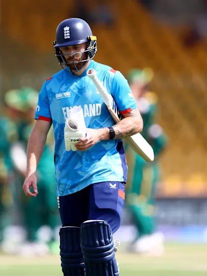 Logo of England lose two identical early wickets | ENG v SA | Champions Trophy 2025